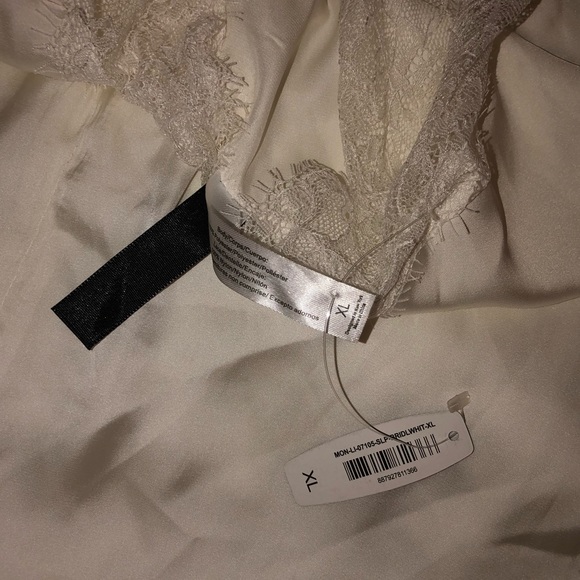 White Slip with Lace Straps New With Tags - Picture 5 of 5